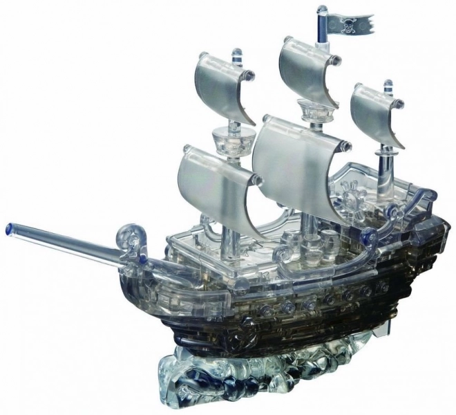 3D Crystal puzzle Pirátska loď 101 dielikov
