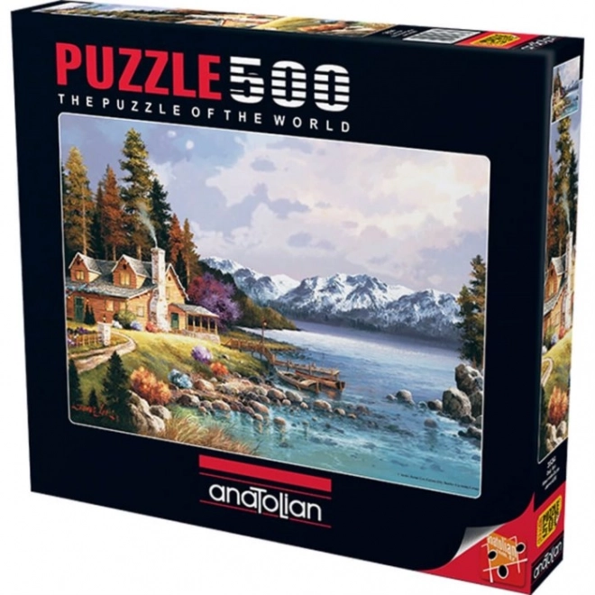 Anatolian puzzle Horská chatka 500 dielikov