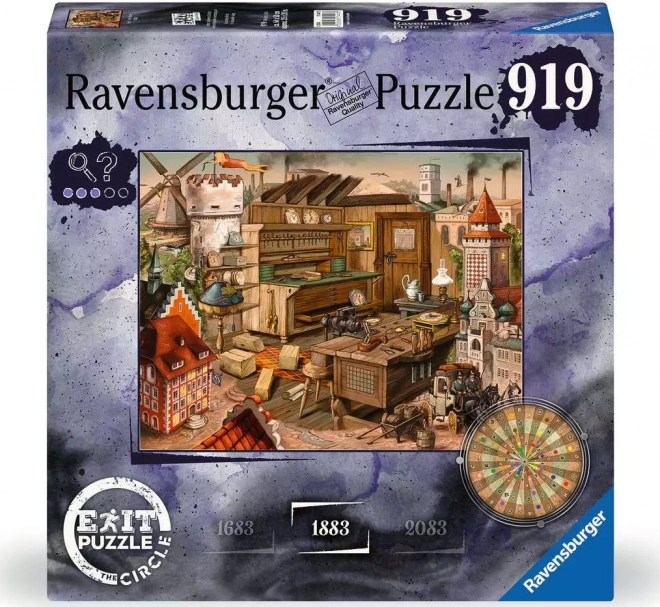 Ravensburger Únikové Puzzle Kruh: Anno 1883