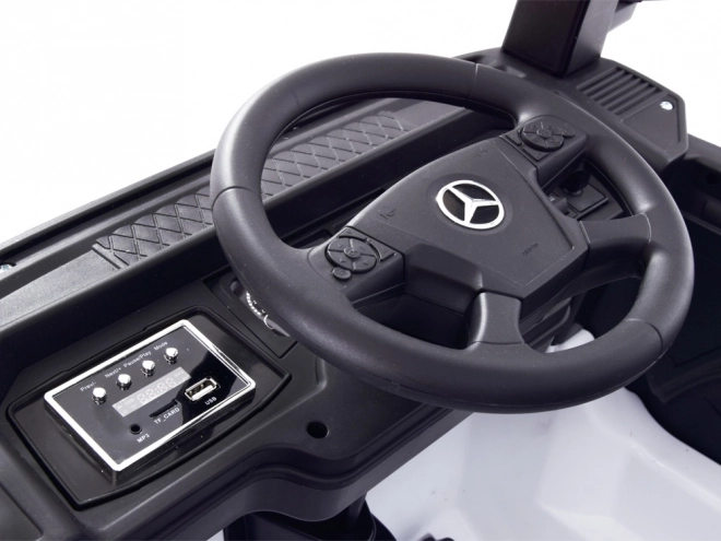 Elektrické auto TIR Mercedes Benz Actros – Biela
