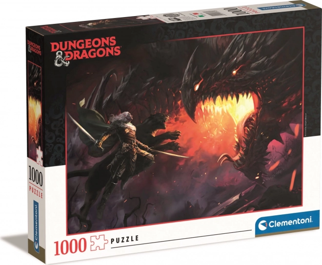 Clementoni Puzzle Dungeons & Dragons 1000 dielikov