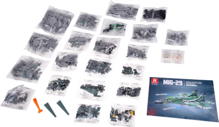 1290 triedených dielikov a návod