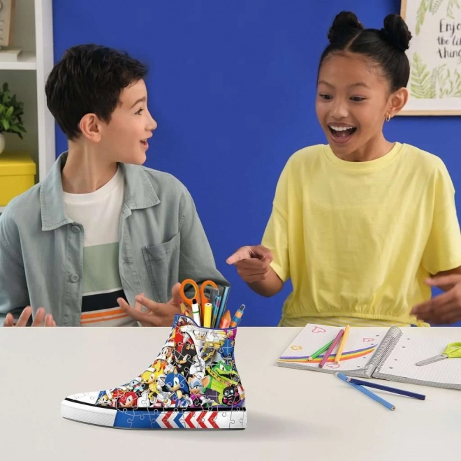 Ravensburger 3D puzzle teniska Ježko Sonic 112 dielikov