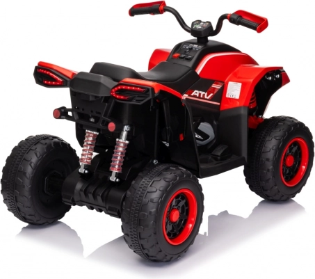 Štvorkolka Fast Wheel červená