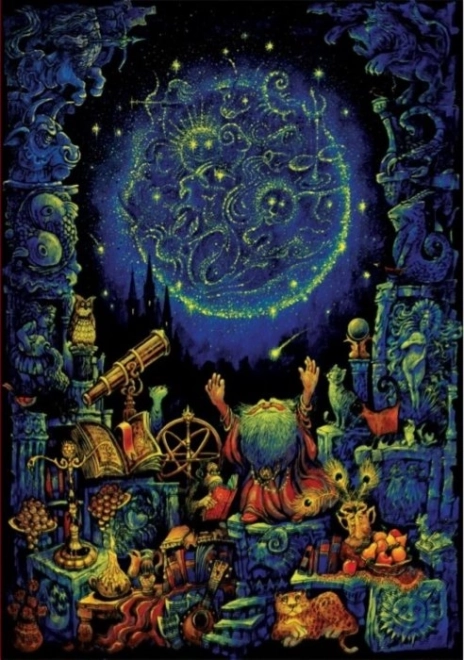 Svietiace puzzle Astrológia 1000 dielikov
