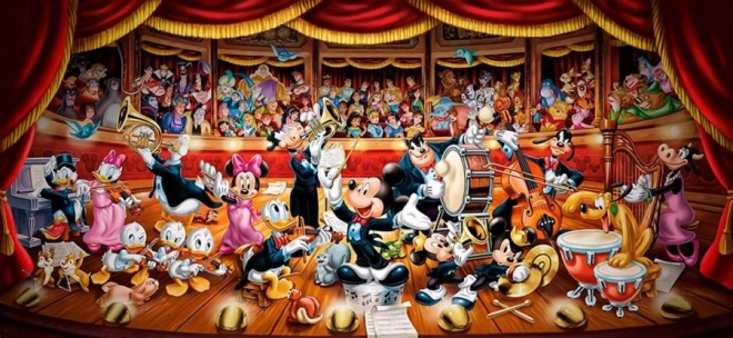 Clementoni Puzzle Disney Orchester