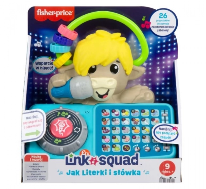 Hračka Fisher-Price Link Squad Jak Písmenká a Slovíčka