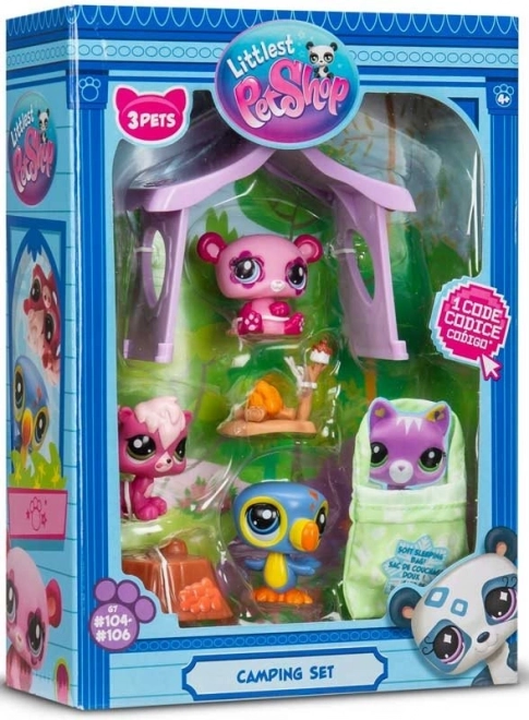 Hasbro Littlest Pet Shop hracia súprava: Dobrodružstvo na kempingu