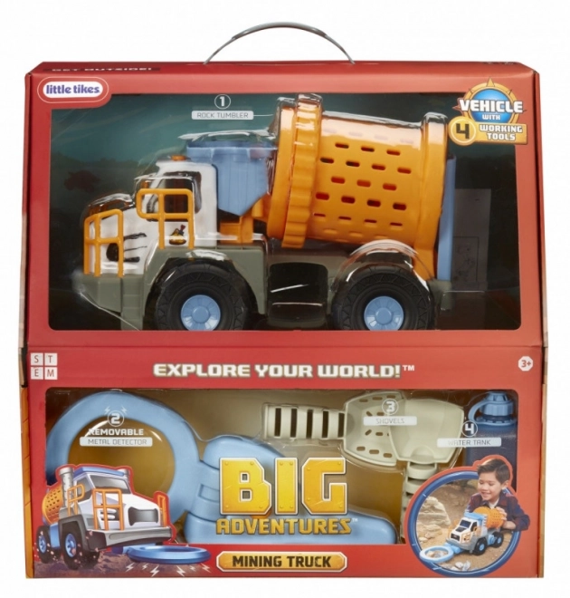 Ťažobné nákladné auto Big Adventures set