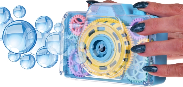 Magické bubliny na stlačenie tlačidla