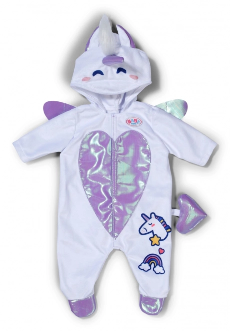 Kostým jednorožec pre bábiku BABY born 43 cm