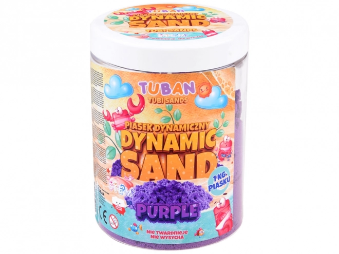 Fialový dynamický piesok Tuban 1kg