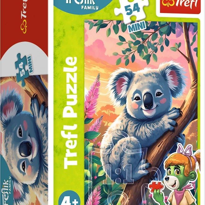 Puzzle Treflíci 54 dielikov