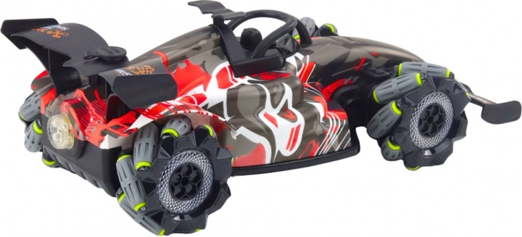 Jazda všetkými smermi a 360° otočky