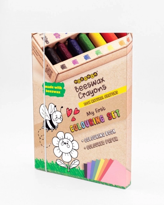 Kreatívna sada s včelím voskom pastelky