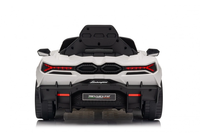 Detské elektrické vozidlo Lamborghini Revuelto biele