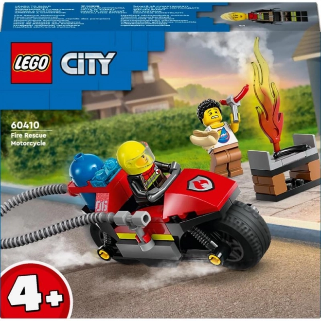 LEGO City Hasičská záchranná motorka