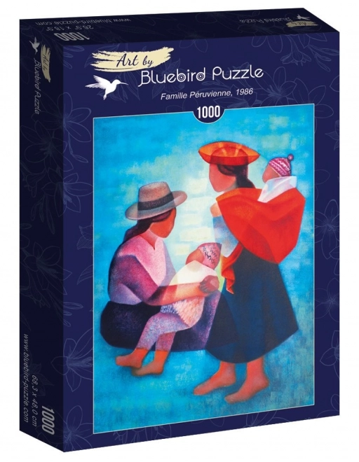 Puzzle Peruánska rodina 1000 dielikov