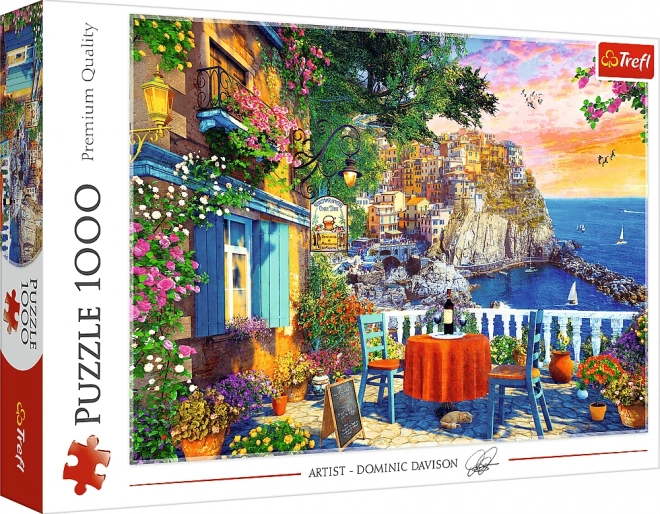 Puzzle s výhľadom na Cinque Terre 1000 dielikov