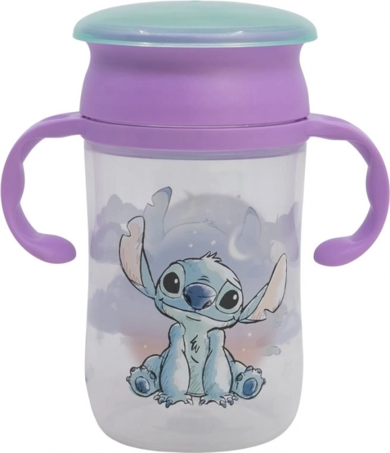 Detský tréningový hrnček 395 ml STITCH