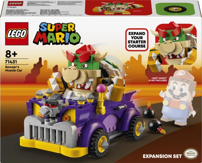 Rozširujúci set Muscle Car Bowsera LEGO Super Mario