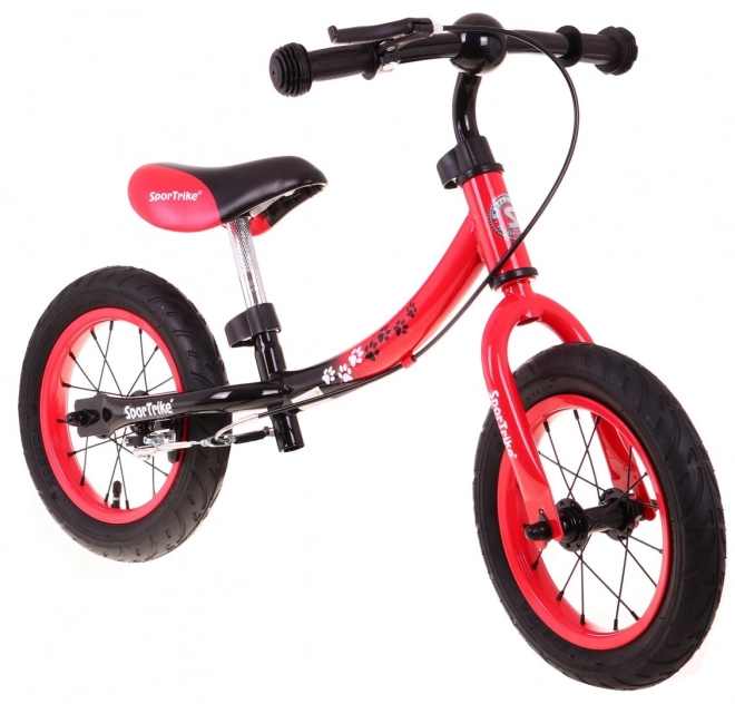 Detský odrážací bicykel Boomerang SporTrike červený