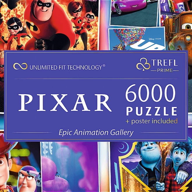 TREFL Puzzle Epická galéria Disney Pixar 6000 dielikov