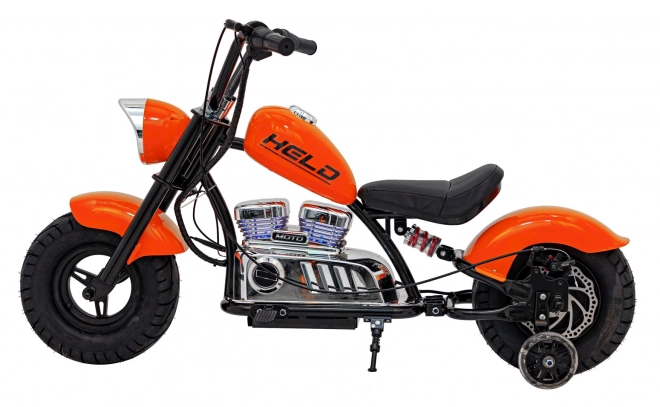 Motocykel Chopper Warrior Orange