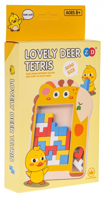 Logická hra Tetris Žirafa