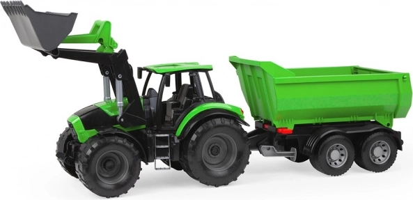 Traktor Lena WORXX Deutz-Fahr s prívesom
