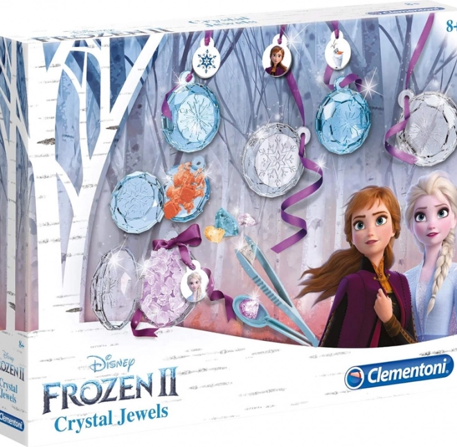 Clementoni súprava na tvorbu šperkov náhrdelník Kryštály Frozen