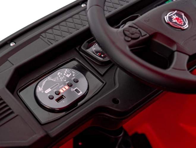 Detské auto Scania červené