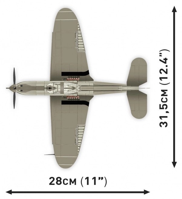 Stavebnica Bell P-39D Airacobra z druhej svetovej vojny 1:32