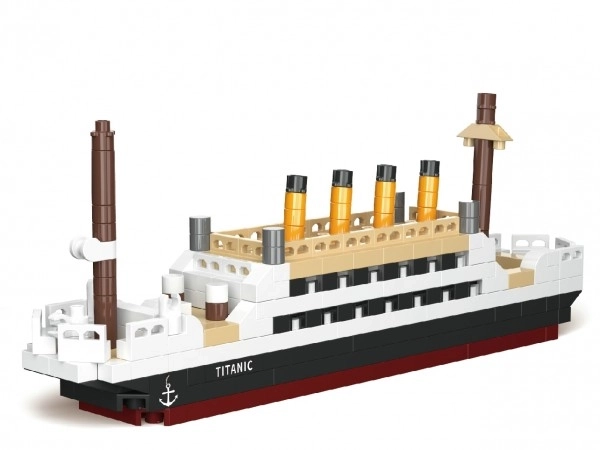 Stavebnica mini Titanic plast