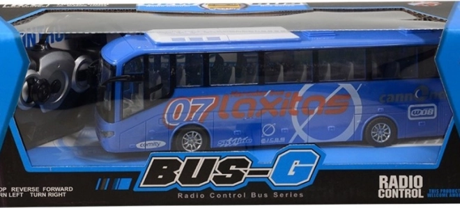 Autobus na diaľkové ovládanie so svetlami