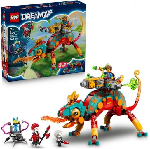 LEGO DREAMZzz Ohňový chameleón Mateo
