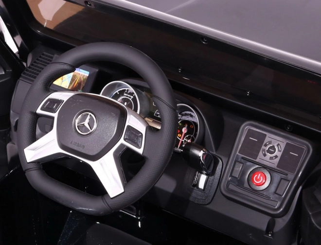 Auto na akumulátor Mercedes AMG G65 pre deti biele lakované