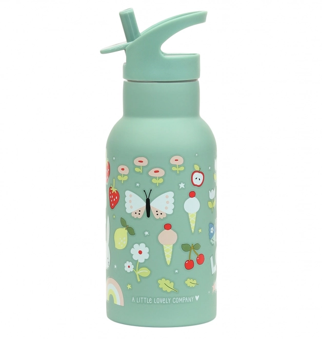 A Little Lovely Company Nerezová fľaša na pitie 500 ml – Joy