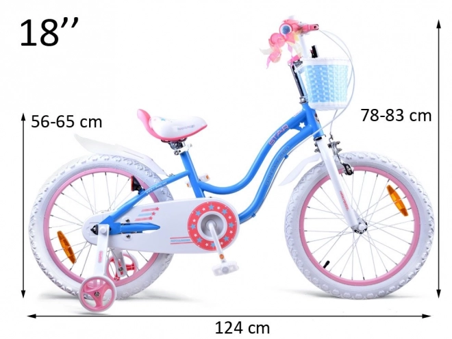 Royalbaby bicykel Star Girl 18"