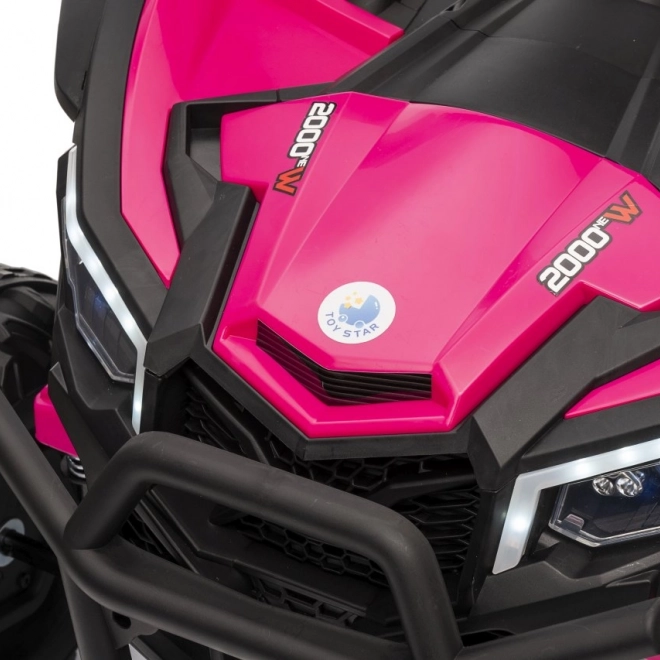 Detský elektromobil Buggy Madman UTV-MX ružový