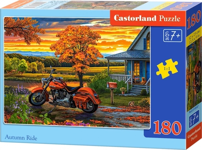 Puzzle Podzimná jazda 500 dielikov