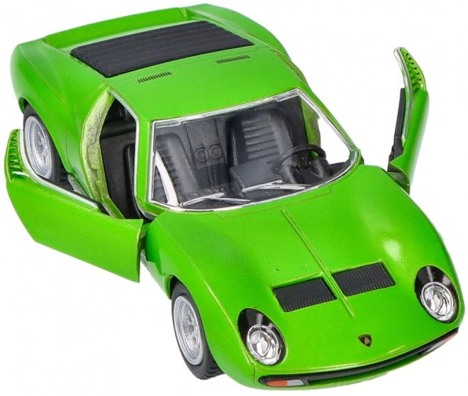 Kovový model Lamborghini Miura P400 SV, 1971