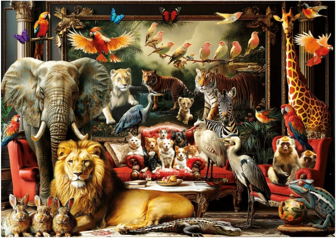 Puzzle Zvieracie sídlo 1500 dielikov