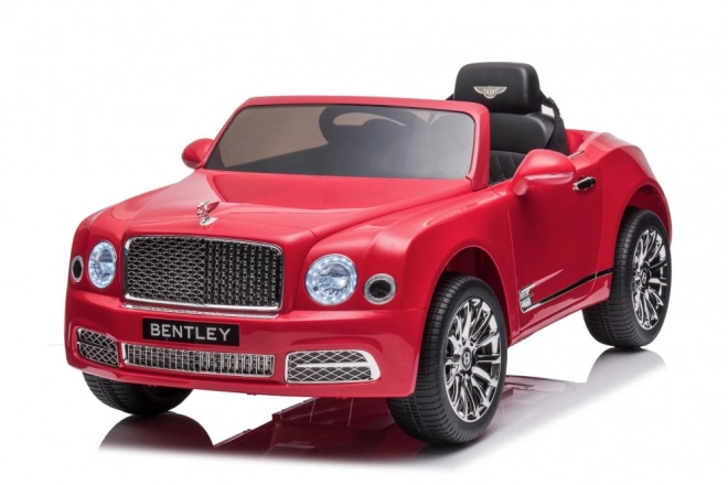 Auto na akumulátor Bentley Mulsanne červené lakované