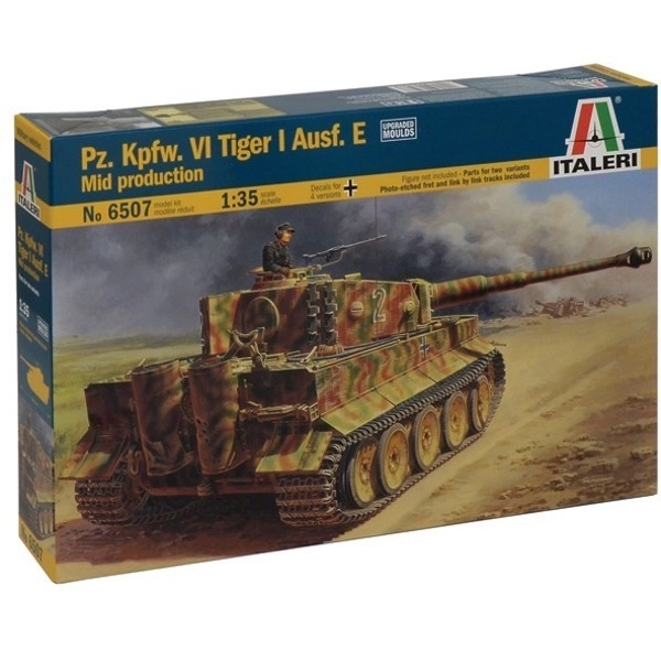 Italeri Pz.kpfw.vi Tiger I Ausf.e Stredná verzia