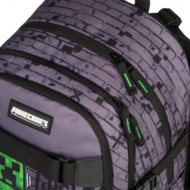 školský batoh Baagl Skate Minecraft TNT