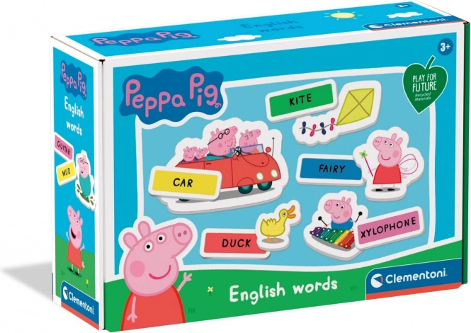 Angličtina pre najmenších s PRASIATKOM PEPPA – vzdelávacia hra Clementoni
