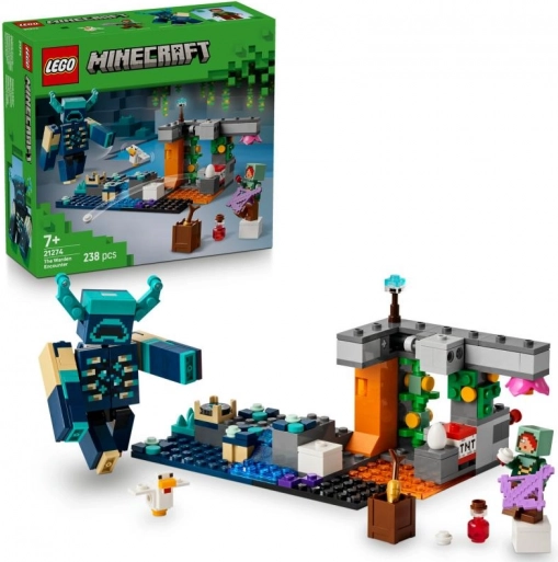 lego minecraft stretnutie so strážcom