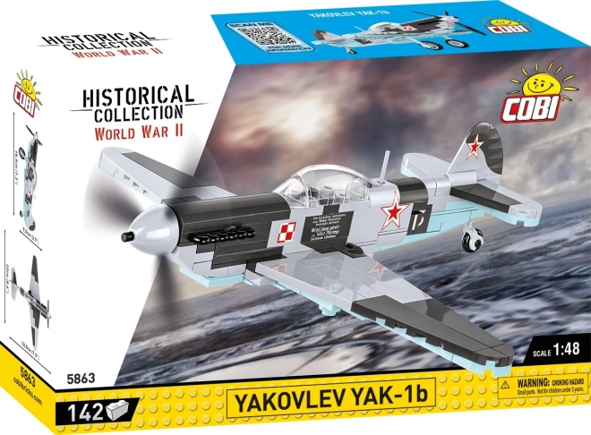 Stavebnica lietadla Yak-1b