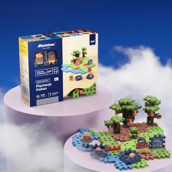 Mini Waffle wedel Plantáž kakaa 100 dielov